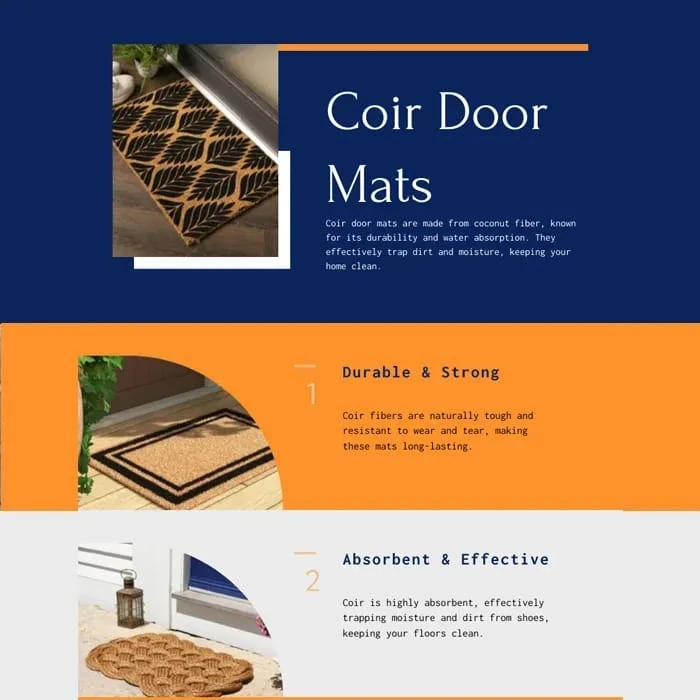 Coir Door Mats Exporter Globally