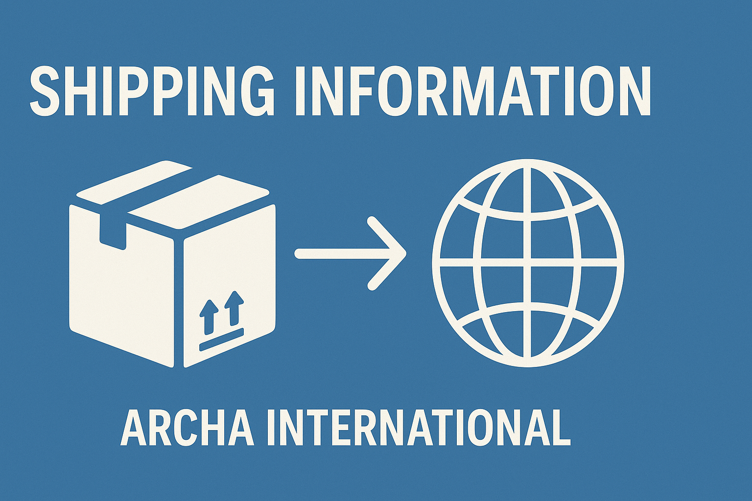Shipping Information Banner